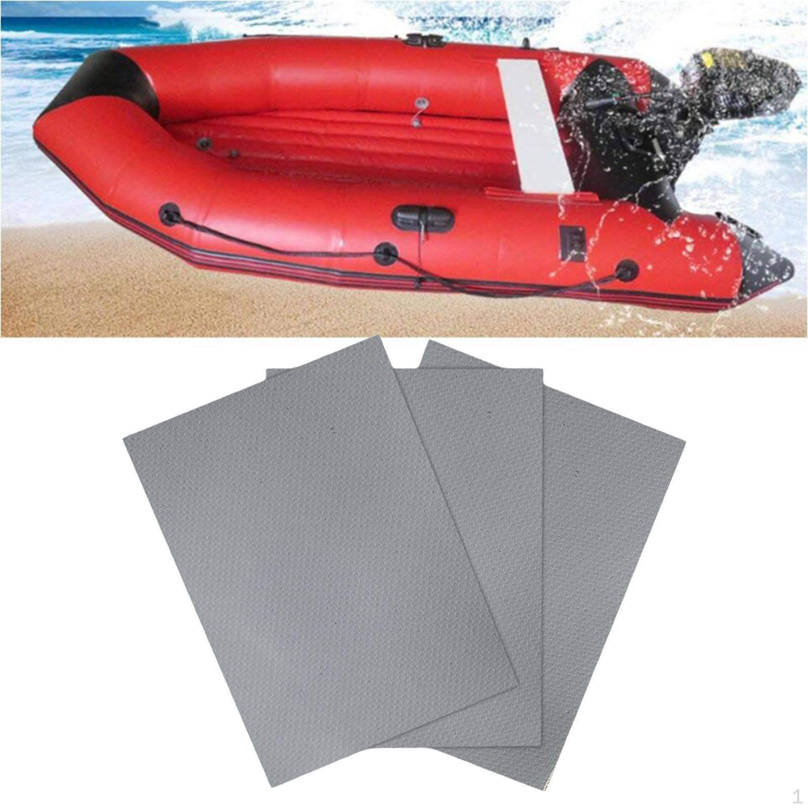 Patch Pvc Repair Tent Inflatable Boat Accessories Kayak Waterproof Kit серый