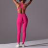 Damen Fitness Sets, Damen Yoga Kleidung, Sportbekleidung, Damen Sport Overalls, Dehnbare Fitnesskleidung, Sexy Tanktop Stil Overalls