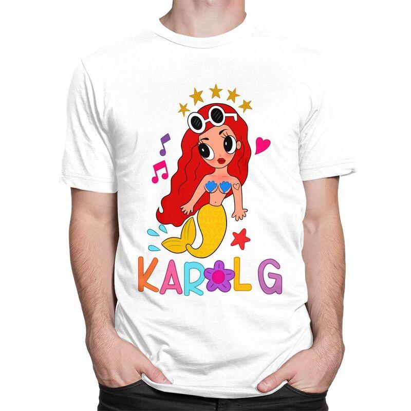 Custom Manana Sera Bonito Karol G T Shirt for Men Pure Cotton Tshirt Casual Tee Short Sleeve Tshirts Clothing Gift