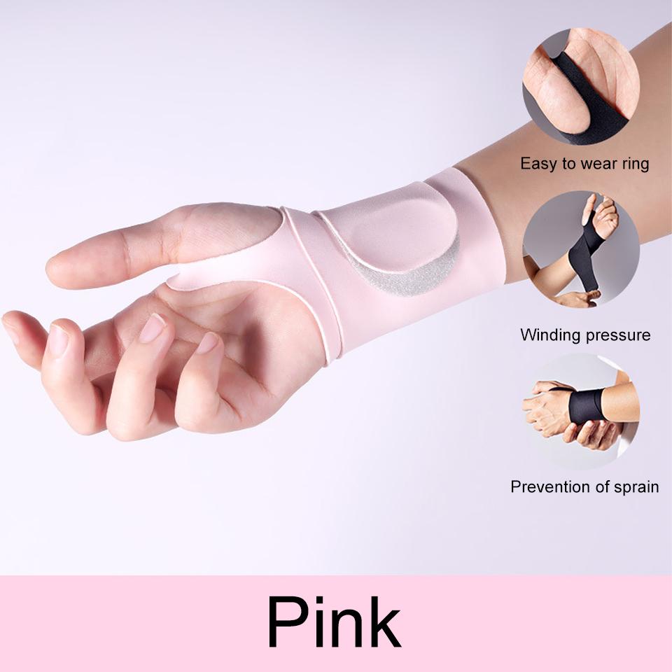 1Pcs Adjustable Thin Compression Wrist Brace Guard Sprain Tendon Sheath Pain For Men Women Exercise Safety Support