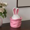Creative Rabbits Shape Silicone Mould Easy Demold for Making Jewelry Boxes Home Decoration Items