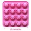 Schwein-Form Silikonform Hohlraum Fondant Seife Süßigkeit Fondant Schokolade Küchenform Zubehör Schokoladenkekse Kuchen DIY Form