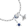 Morellato Drops Bracelet With Clear And Blue Crystals SCZ1380 For Women