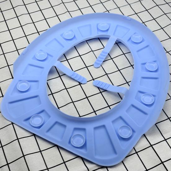 Silicone Toilet Seat Cover Reusable Waterproof Portable Keep Clean Safe In Public Toilets for Adults And Kids