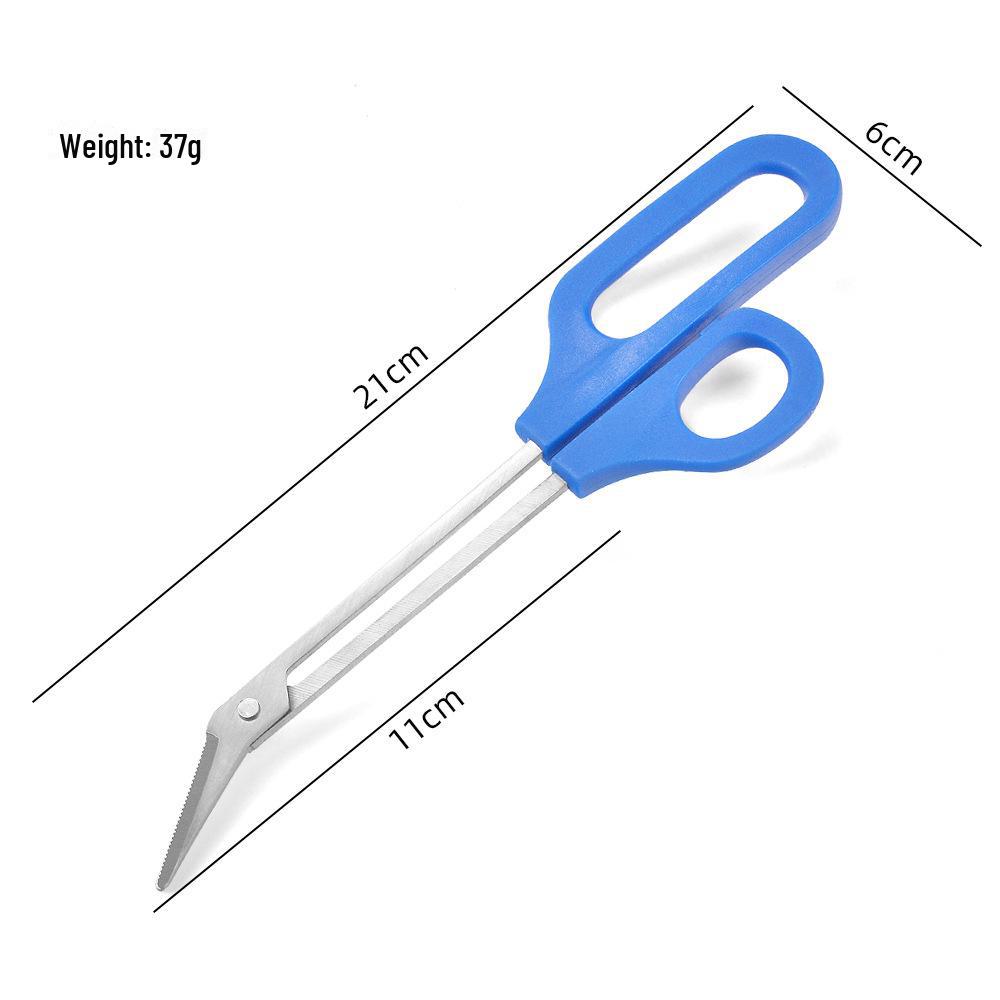 

8,3-дюймовые ножницы для бинтов из нержавеющей стали с дизайном в виде длинного клюва журавля синий