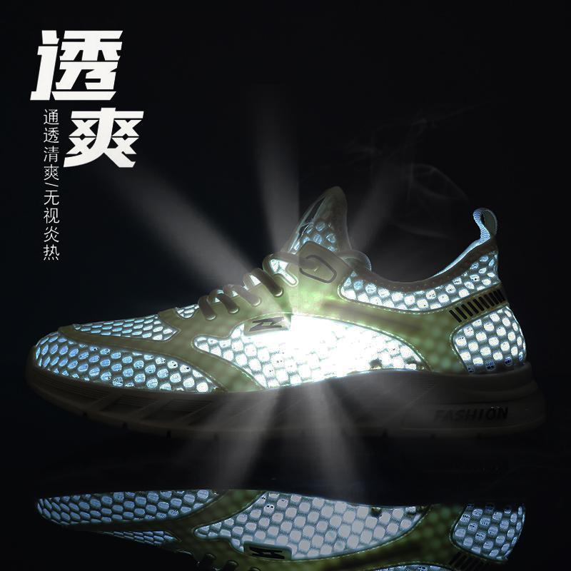 Mesh-Schuhe Herren 2025 neue Sommer-Mesh hohl atmungsaktiv bequem Jugend Sport Laufschuhe lässige trendige Schuhe
