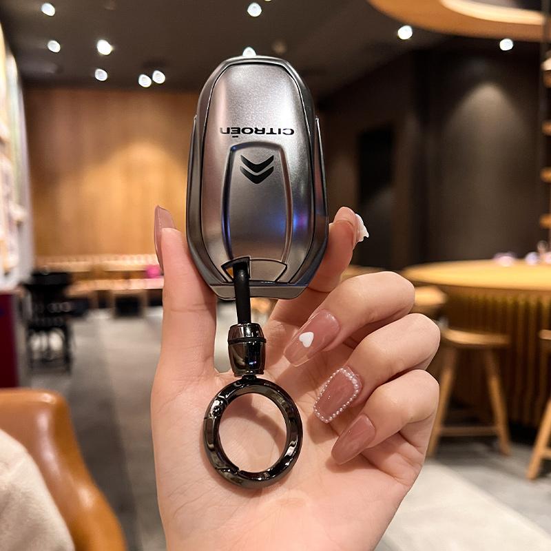 New TPU Car Remote Key Case Cover Key Protector Keychain For Citroen C1 C2 C4 C6 C3-XR Picasso Grand DS3 DS5 Accessories