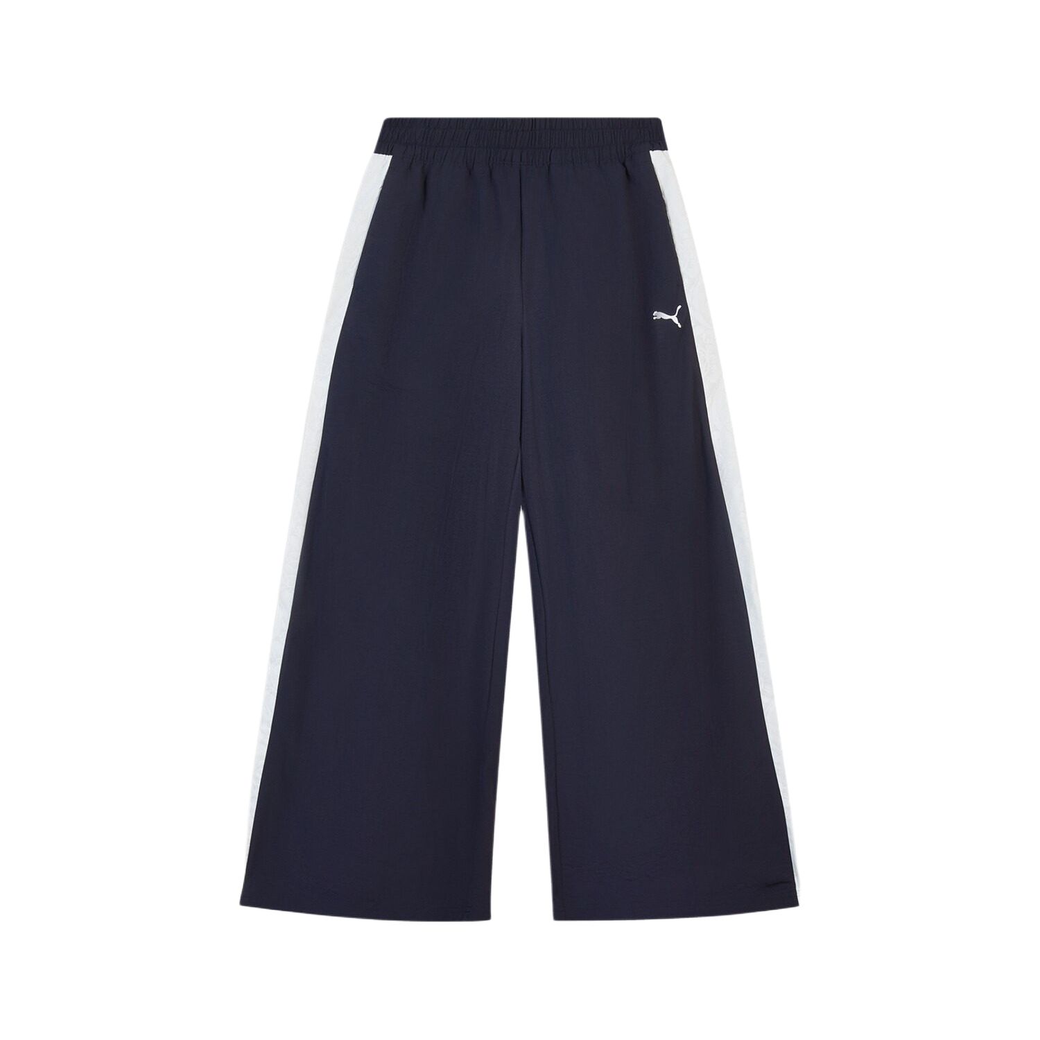

Puma T7 Lace Woven Windcell Wide Leg Sports Windproof Water Resistant Loose Fit Pants Women bottoms 638467-16 L