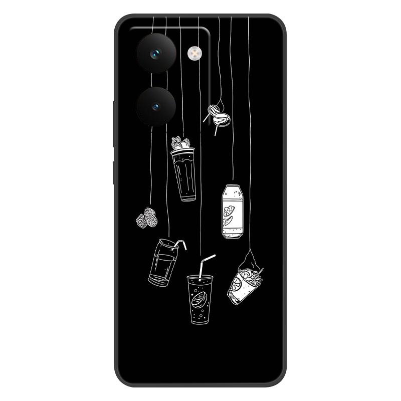 For Oppo Realme P3 Ultra 5G Case Ultra-light Texture Silicone Soft Shell Brand New Style Cool Scenery Cute Little Animals Case