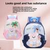 Kids Dualshoulder Cartoon Bear Backpack With Air Cushion Straps For Kindergarten Entrance