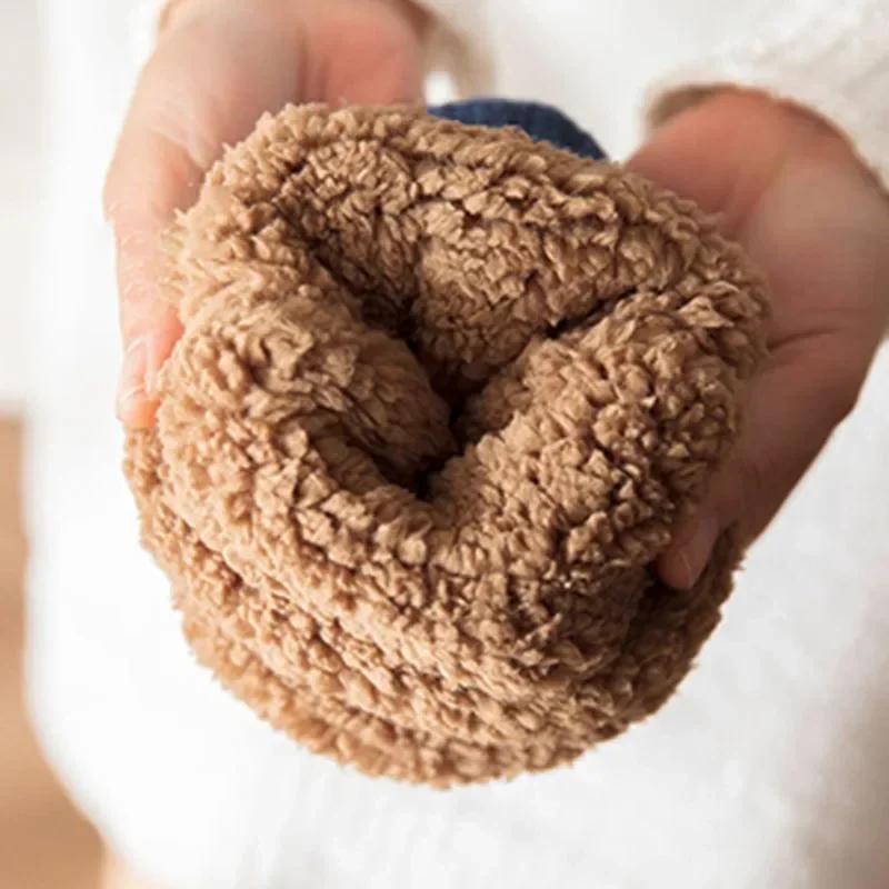 Indoor Winter Slippers Socks Warm Men Women Socks Home Bedroom Sleeping Socks Plus Fleece Carpet Sock Non-slip Knitted Yoga Sock