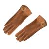 Women Winter Warm Breathable Padded Gloves Plush Cotton Gloves Cold Resistance Thickened Padding Bicycle Touch Screen Gloves