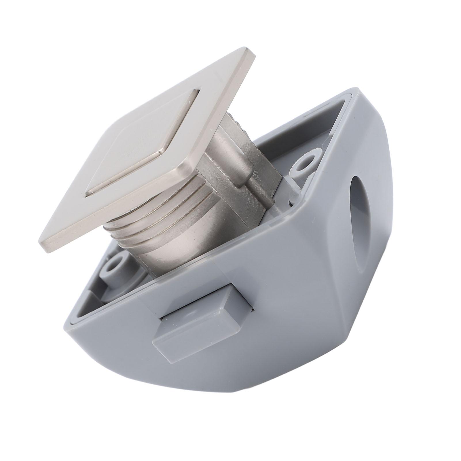 

Keyless RV Push Cabinet Locks Zinc Alloy RV Compartment Catches for Yachts Motorhome Camping Vehicles