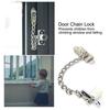 Stainless Steel Anti Theft Door Chain Lock Children Safety for Aluminum Alloy Window