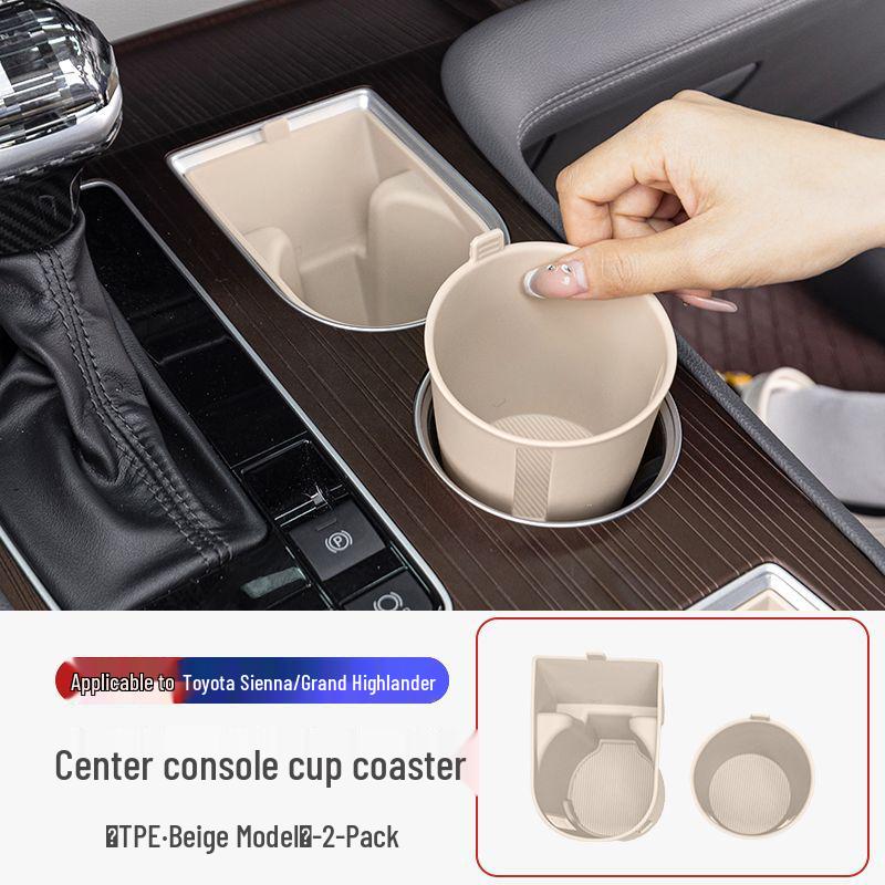 Toyota Sienna Silikon Becherhalter Matte Abdeckung
