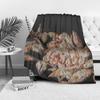 Mosaic Floral Blanket For Women Men Sofa Bed Throw Decorative Quilt Bedspread Cushion Cover Gift