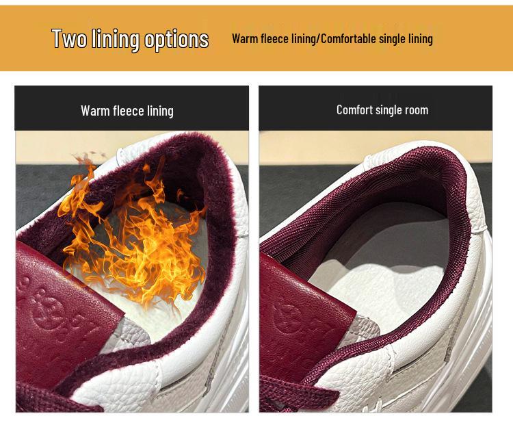 Women's White Spring/Summer 2025 Platform Sneakers - Thick-Soled, Height-Increasing, Petite-Friendly Casual Shoes