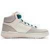 Li Ning Cyan Cloud Slip Resistant, Abrasion Resistant, Breathable High top Skateboard Shoes Men's White Gray AGCU549-1