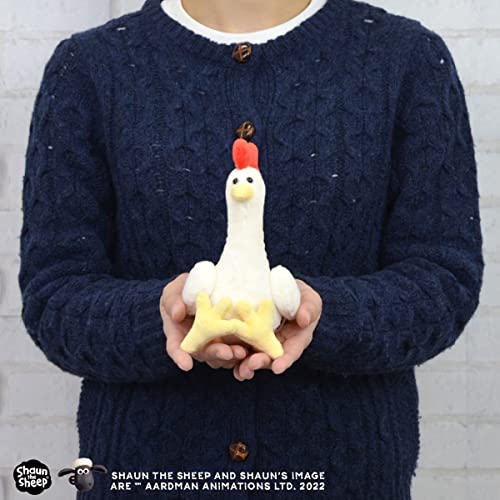 NICI Shaun the Sheep Chicken Plush Toy, 20cm, Character Merchandise