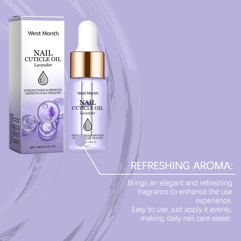 Nail Care Essential Oil Nourish Nails Soften Cuticles Add Shine Strengthen Nails Foot Care Multi-Use Nail Treatment Oil