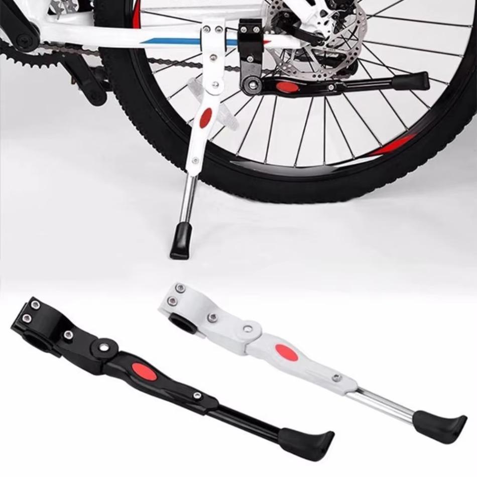 Mountain Bike Foot Support Adjustable Highway Bike Support Edge Aluminum Alloy Dead Fly Support Parking Rack Bike Support Foot