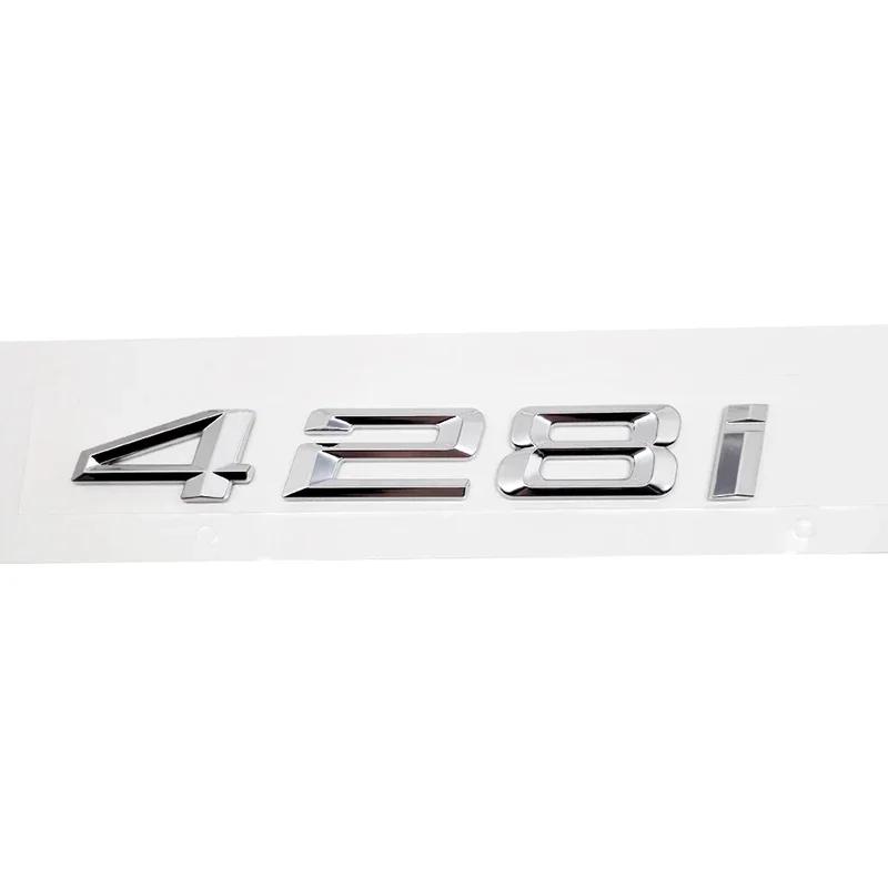 ABS Samochód Tylny Bagażnik Litery Logo Odznaka Emblemat Naklejka Dla BMW Seria 4 420i 425i 428i 430i 435i 440i 450i F30 F32 F33 F36 G26 G22