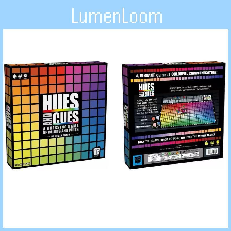 Hues And Cues A Guessing Game Of Colors Clues Toy With Plastic Material For Kids And Adults