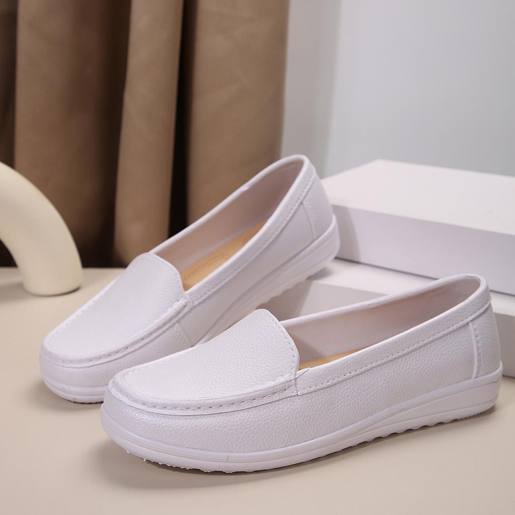 2025 Summer New Trend Women Flats Leather Loafers Women Designer Retro Shoes Classic Shoes Women Walking Dress Femme Zapatillas