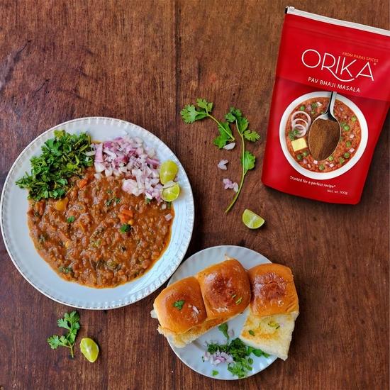 Orika Pav Bhaji Masala (100 g, Packung mit 1)