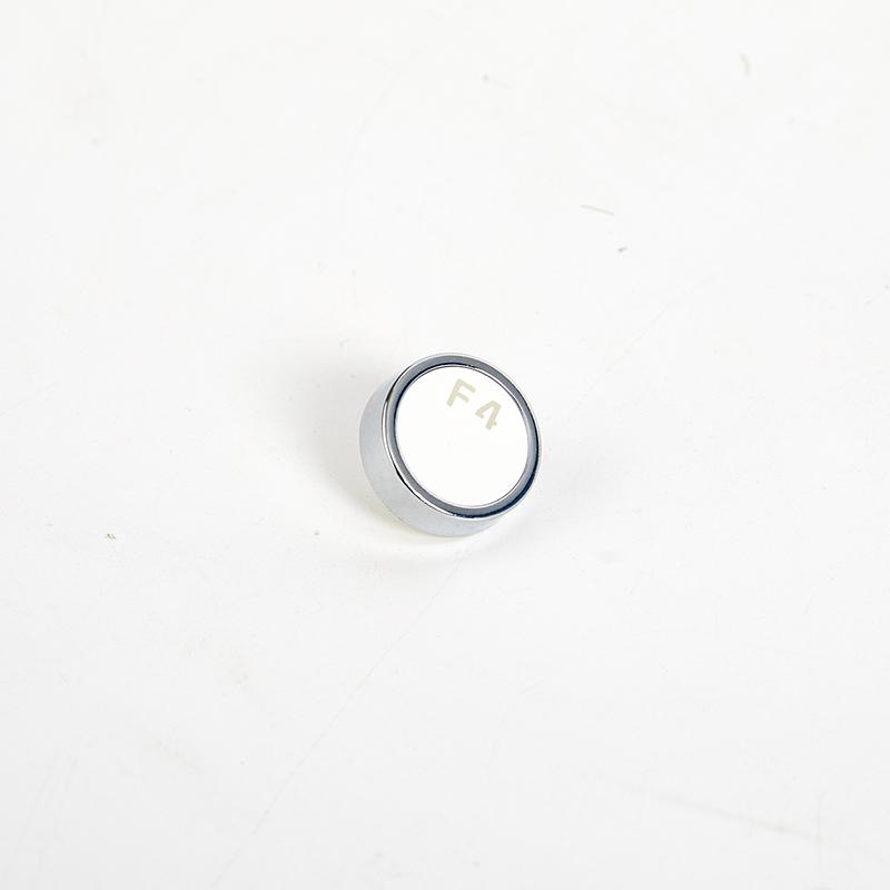 Teclado mecánico retroiluminado con teclas redondas Retro de 104 teclas doble S Diy