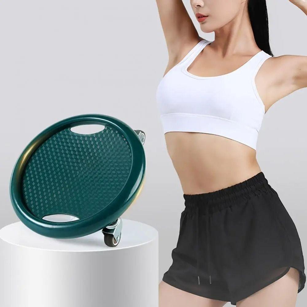 Noiseless Fitness Sliding Disc Safety Abdominal Muscle Trainer Abdominal Wheel Roller  Home Fitness