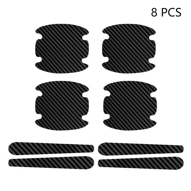 4/8 st Bilhandtagsdekal för repförhindrande Skyddsfilm