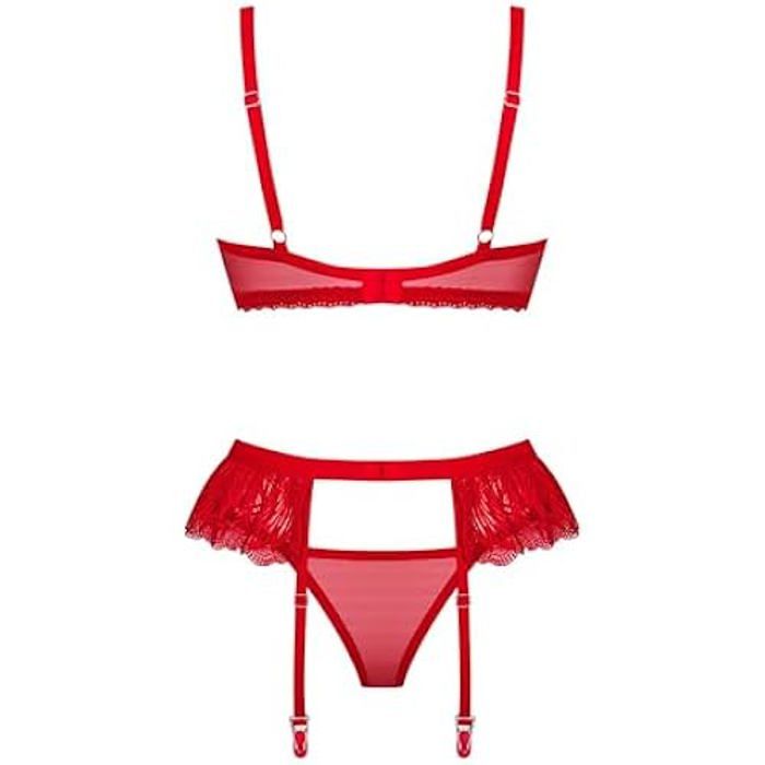 Ensemble 3 pièces - Obsessive - CHILISA - Noir - XS/S - Adultes