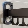 Rust-proof Wall Mount Clothes Hanger Stainless Steel Retractable Clothes Rack  Outdoor