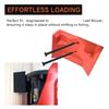 2724-20 2724-21 Leaves Blower Wall Mount Easy Installation Support for Faster Storage Leaves Blower Storage Accessories