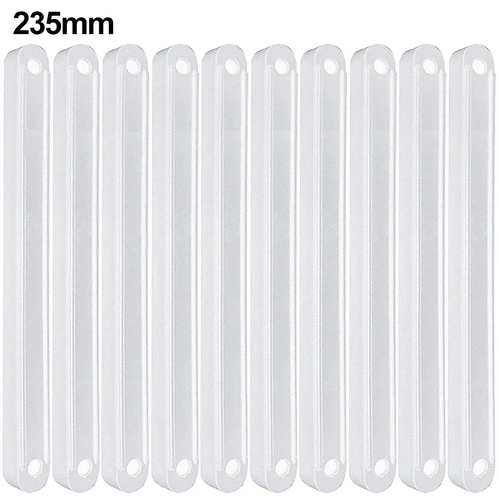 10Pcs Draw Rail Plastic Drawer Slides 180/235/298mm Draw Runners Replacement Drawer Runners Wardrobe Guide Rail Skidway
