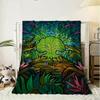 Magic The Gathering Throw Soft Flannel Throw Blanket, Lightweight Breathable Summer Nap Blanket For Sofa Home Travel Cozy Decor