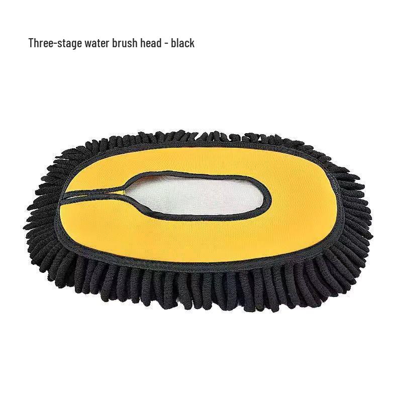 Curved Soft Bristle Telescopic Car Wash Mop & Brush