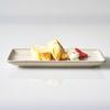 aito Seisakusho Rectangular Serving Set of 21 x 13 Mino Dishwasher and Microwave Made in 567520 "Natural Color" Plate, 2, Approx. cm, Gray, Ware,