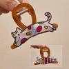 Cartoon Dog Hair Clip Claw Clamp Sweet Versatile Hairpin Female Disc Shark Clip Headwear Girls Women Hair Accessories