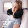 Travel Pillow Can Store Clothes Outdoor Boxes Comfortable, Portable Travel Storage Bags Cervical Airplane Neck Soft Pillows