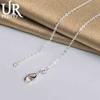 925 Sterling Silver Three-star Necklace Fashion Wedding Jewelry