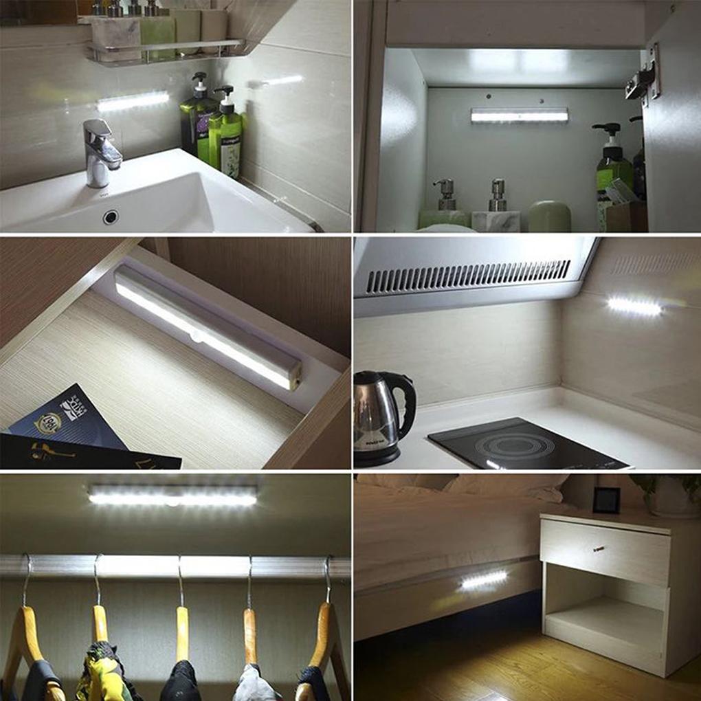 Wireless LED Sensor Light For Wardrobe Durable And Light Wireless Closet Light Night Light Cabinet