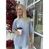 New Solid Color T-shirt Top European and American New Fashion Casual Loose Short sleeve Cotton T-shirt Top