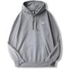 The North Face Heritage Patch Simple Gray with Size 2XL Men's Hoodie, One-Point Logo, [Used]