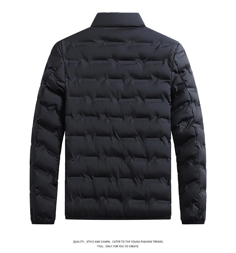 Men's Lightweight Graphene White Duck Down Winter Jacket - Warm, Casual, Outerwear
