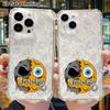 Phone Case: 2D Flat Suitable for iPhone 18 17 16 15 14 13 Pro, Transparent Four Corner Protective Case, Half Skull Zipper, Christmas and Halloween Gif