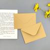 50pcs Brown Envelopes, European Blank Greeting Card, Invoice Bag, Business Card Bag