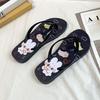 Fashion Outside Flip Flops Shoes On Beach Flat Cartoon Pattern Slides Top Designs Slip-resistant 39 Women's Slippers and Ladies Sandals