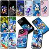 S-SonicS Cartoon Hedgehogs Phone Case for Samsung Galaxy S22 S21 S20 FE Ultra Plus A35 A36 A37 A33 A34 A04 A71 Cover Casing
